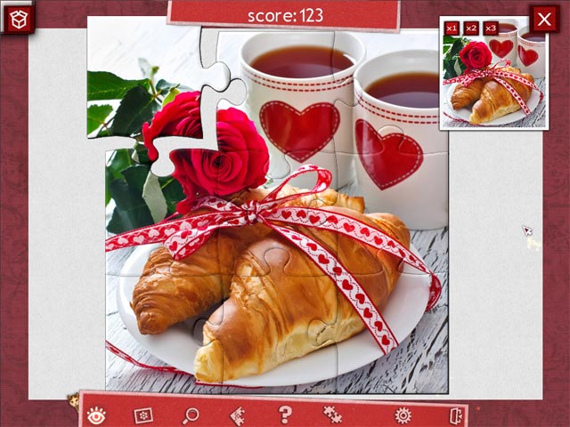 holiday jigsaw valentine's day 2 screenshots 3