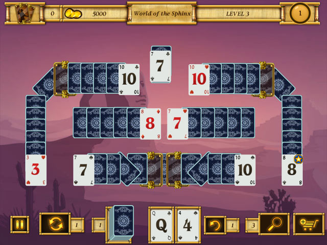 egypt solitaire match 2 cards screenshots 1