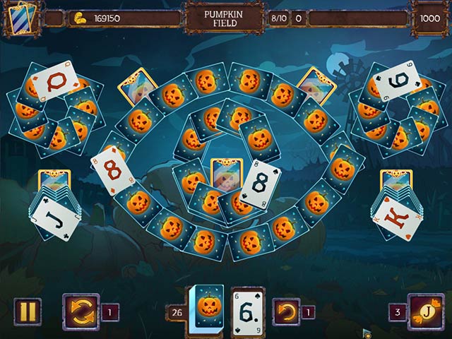 solitaire game halloween 2 screenshots 2