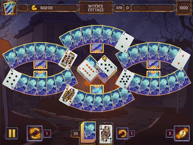 solitaire game halloween 2 screenshots 3