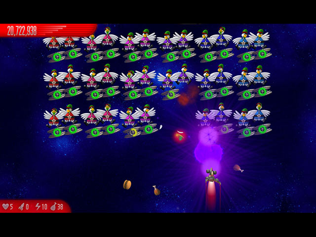 chicken invaders 5: christmas edition screenshots 2