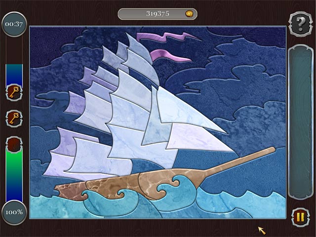pirate mosaic puzzle: caribbean treasures screenshots 3