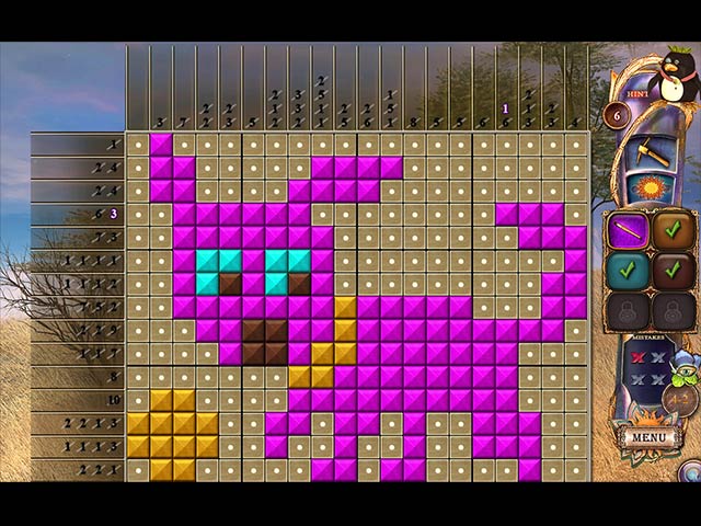 fantasy mosaics 20: castle of puzzles screenshots 3