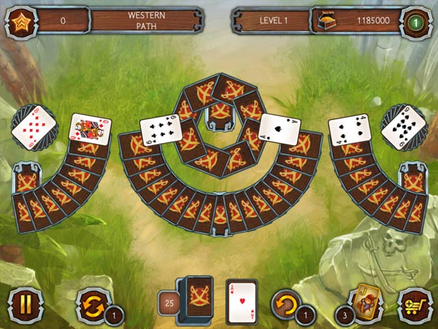 solitaire legend of the pirates screenshots 1