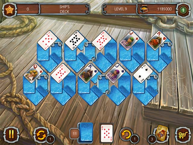 solitaire legend of the pirates screenshots 3