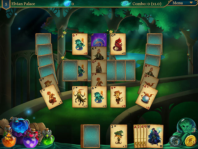 magic cards solitaire 2: the fountain of life screenshots 1