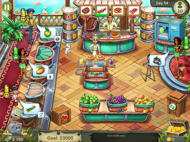 katy and bob: safari cafe collector's edition screenshots 3