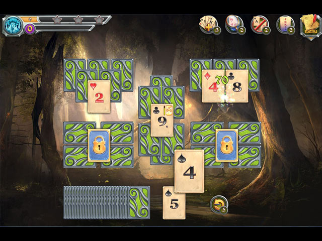 mystic journey: tri peaks solitaire screenshots 1