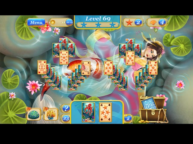 maidens of the ocean solitaire screenshots 1