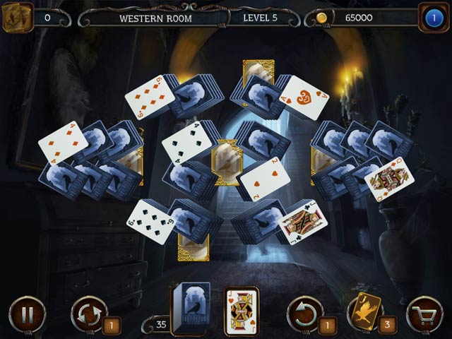 mystery solitaire: the black raven screenshots 2