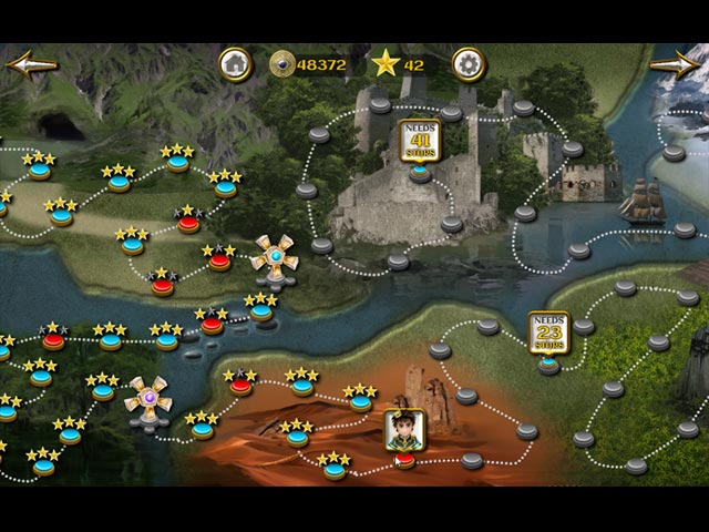 solitaire blocks: royal rescue screenshots 2