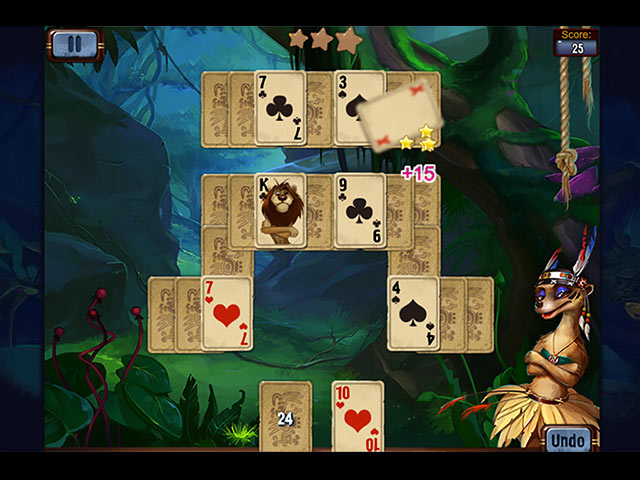 rainforest solitaire screenshots 1