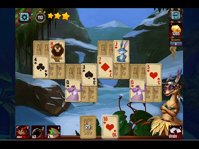 rainforest solitaire screenshots 3