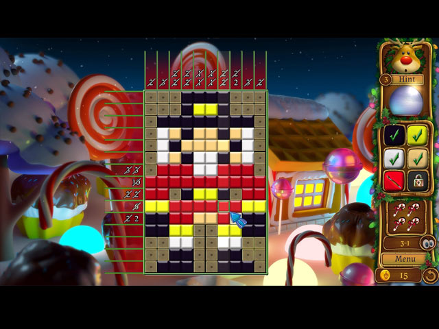 santa's workshop mosaics screenshots 1