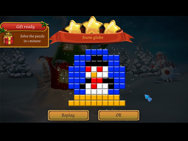 santa's workshop mosaics screenshots 2