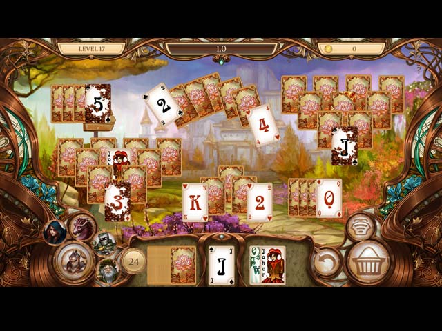 snow white solitaire: charmed kingdom screenshots 1