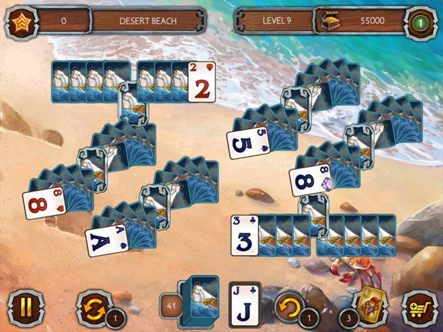 solitaire legend of the pirates 2 screenshots 1