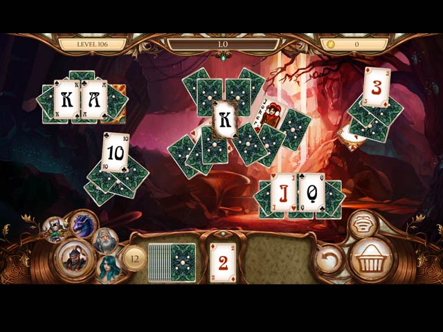 snow white solitaire: legacy of dwarves screenshots 1