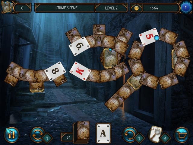 detective solitaire inspector magic screenshots 1