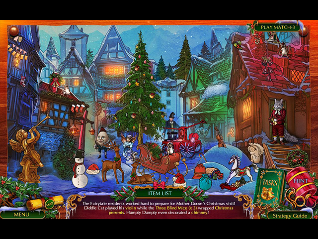 the christmas spirit: mother goose's untold tales collector's edition screenshots 3