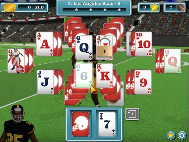 touch down football solitaire screenshots 2