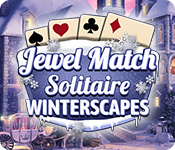 jewel match solitaire: winterscapes