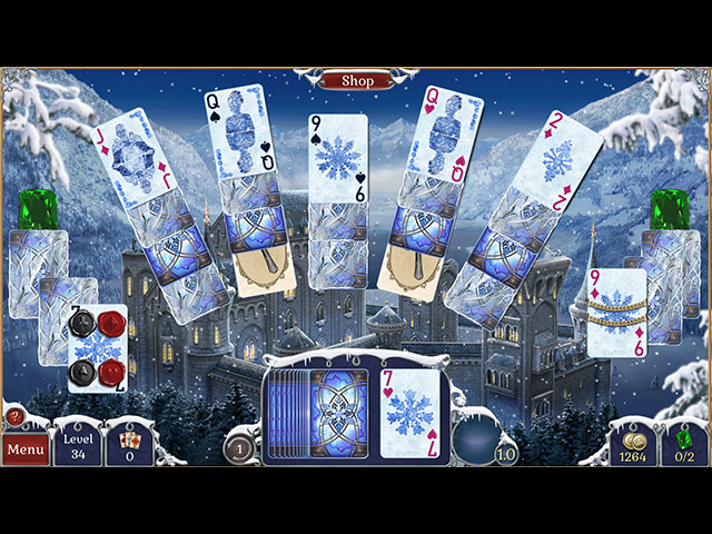 jewel match solitaire: winterscapes screenshots 2