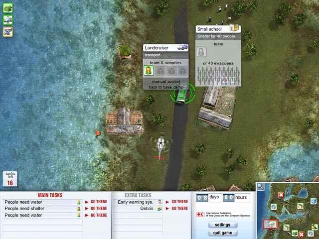 red cross - emergency response unit screenshots 1