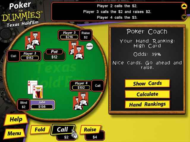 poker for dummies screenshots 1