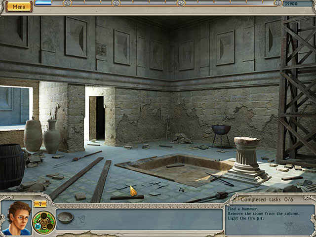 alabama smith: escape from pompeii screenshots 1