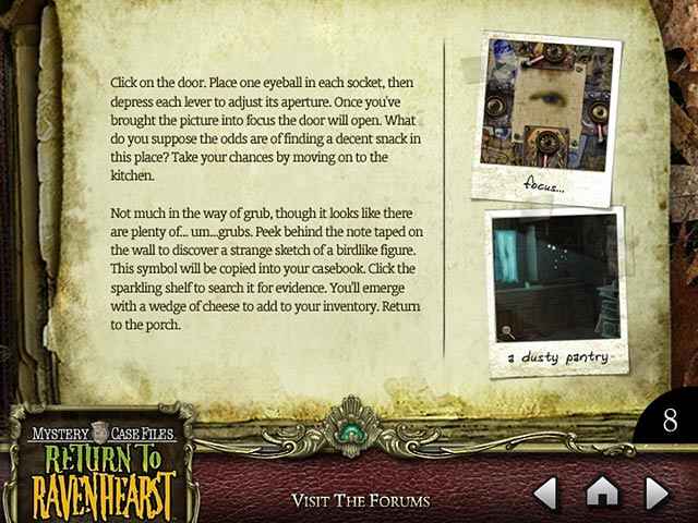 mystery case files: return to ravenhearst strategy guide screenshots 3