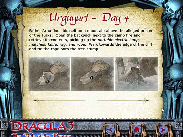 dracula 3: the path of the dragon strategy guide screenshots 2