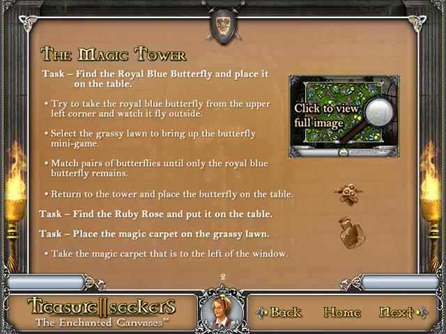 treasure seekers: the enchanted canvases strategy guide screenshots 1