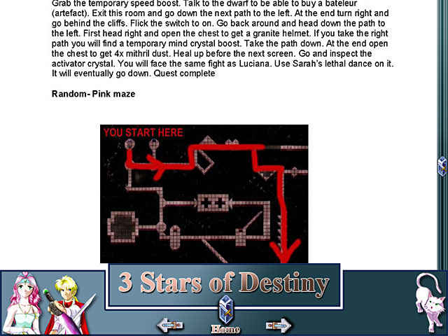 3 stars of destiny strategy guide screenshots 1