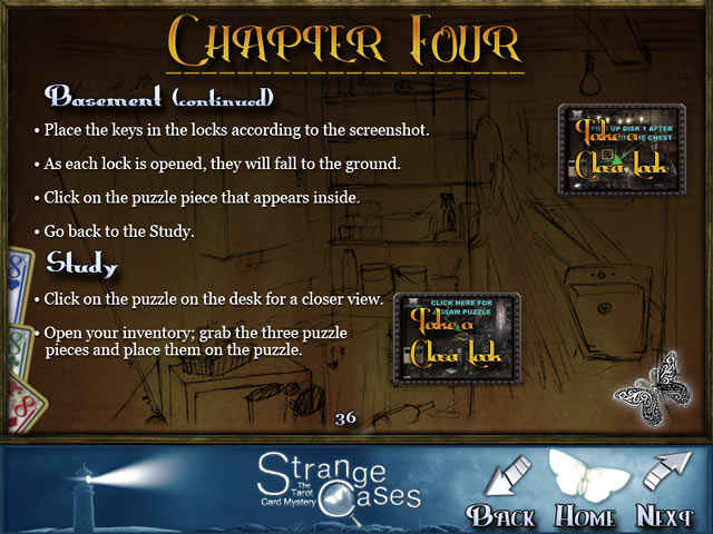 strange cases: the tarot card mystery strategy guide screenshots 1