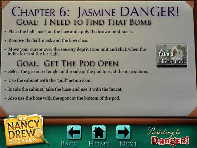 nancy drew dossier: resorting to danger strategy guide screenshots 3