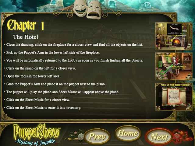 puppetshow: mystery of joyville strategy guide screenshots 1