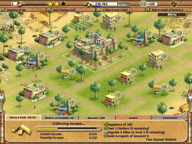 empire builder - ancient egypt screenshots 1