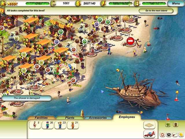 paradise beach screenshots 3