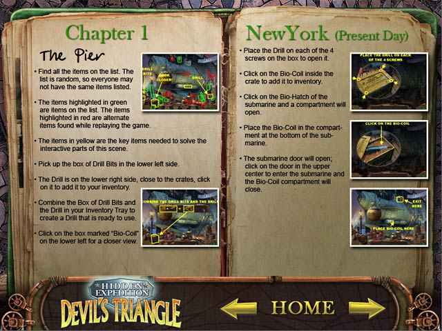 hidden expedition : devil's triangle strategy guide screenshots 1