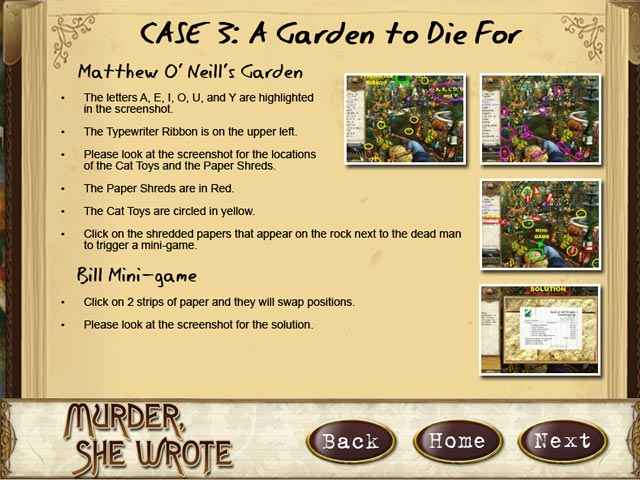 murder, she wrote strategy guide screenshots 2