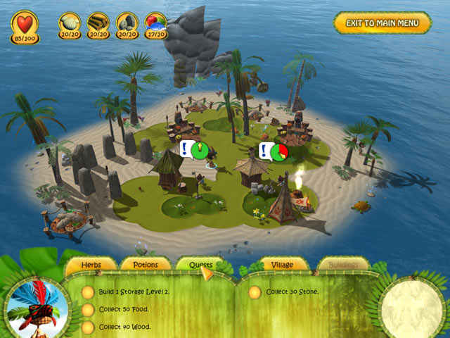 shaman odyssey: tropic adventure screenshots 1