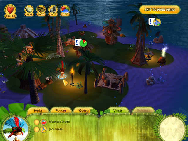 shaman odyssey: tropic adventure screenshots 2