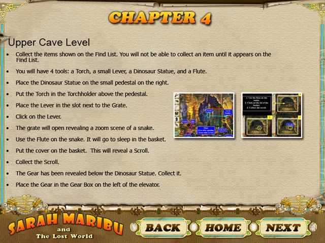 sarah maribu and the lost world strategy guide screenshots 2