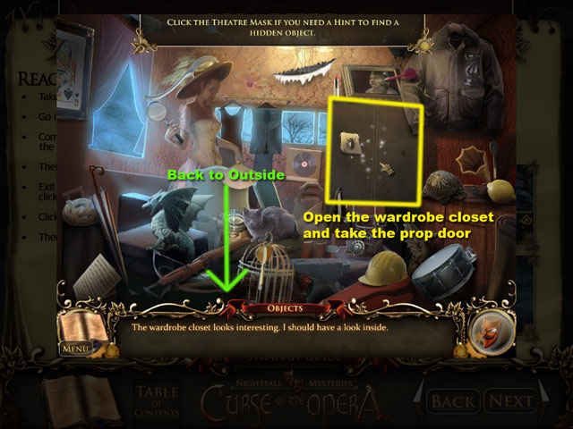 nightfall mysteries: curse of the opera strategy guide screenshots 2