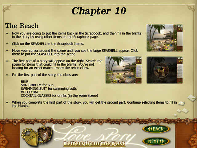 love story: letters from the past strategy guide screenshots 3