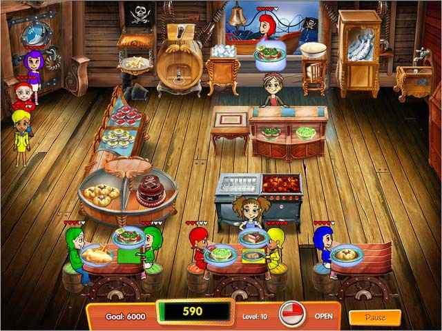 cooking dash 3: thrills and spills collector's edition screenshots 1