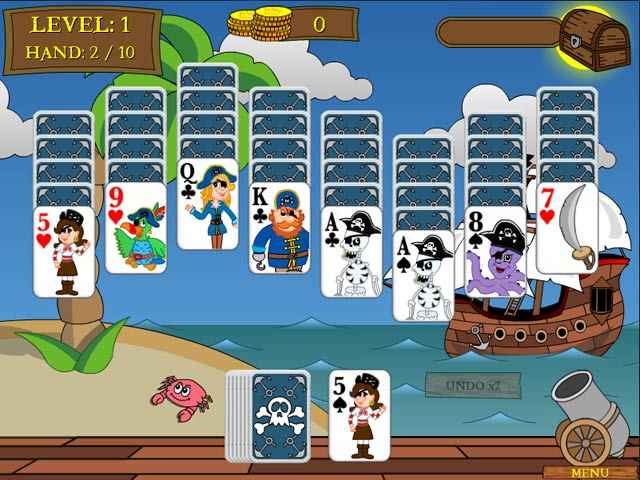 pirate solitaire screenshots 3