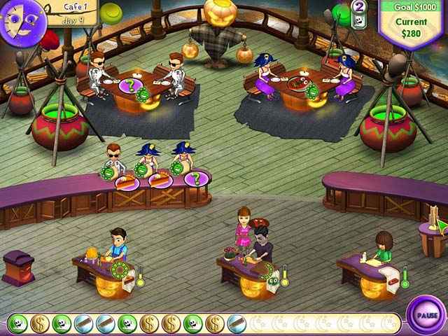 amelie's cafe: halloween screenshots 1