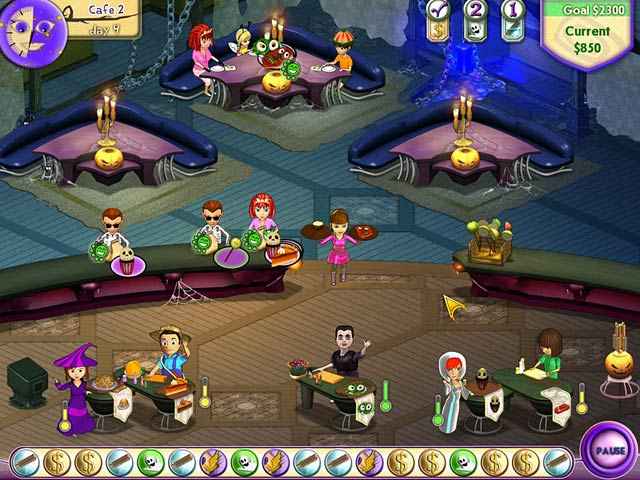 amelie's cafe: halloween screenshots 2